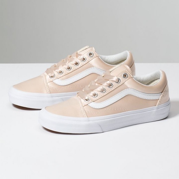 rose gold vans shoes